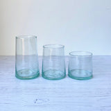 Recycled Highball Glass (set of 4) - Winter's Moon 