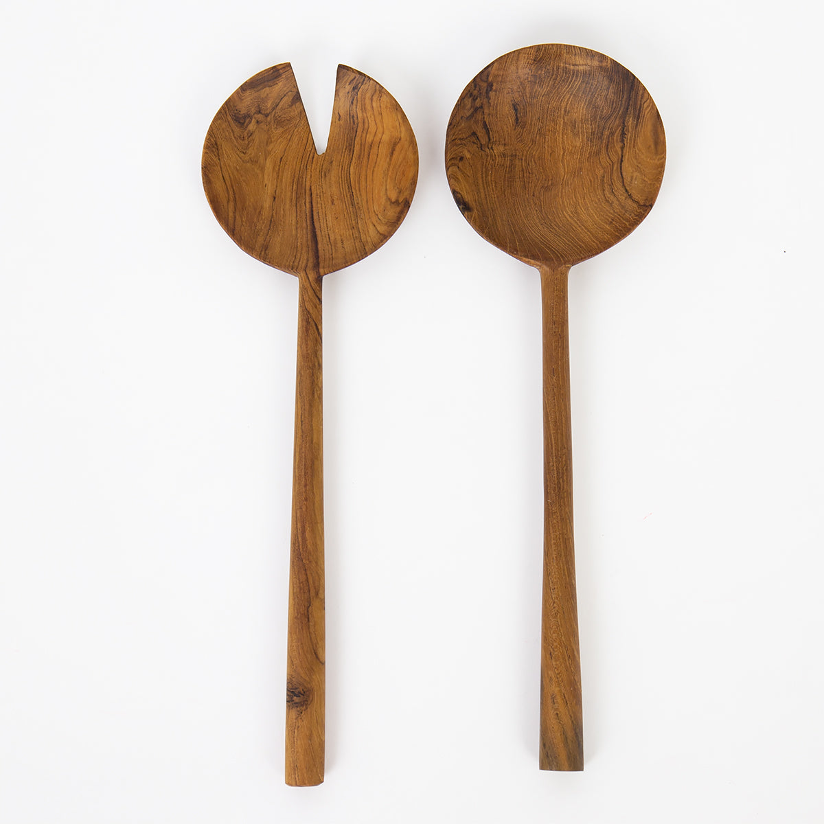 Fairtrade Teak Salad Servers - Main Image