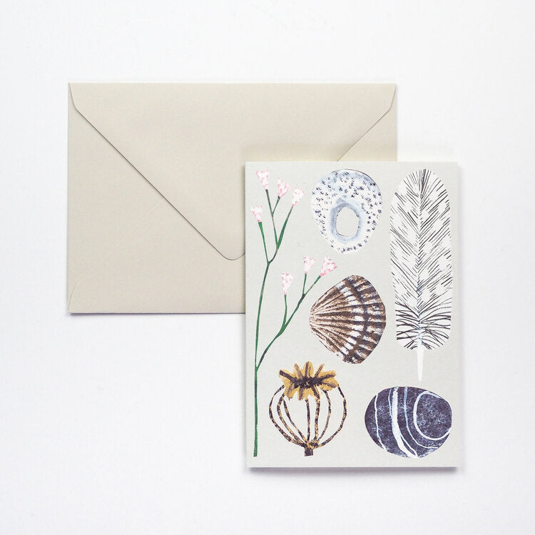 'Finds' Greeting Card - Winter's Moon 