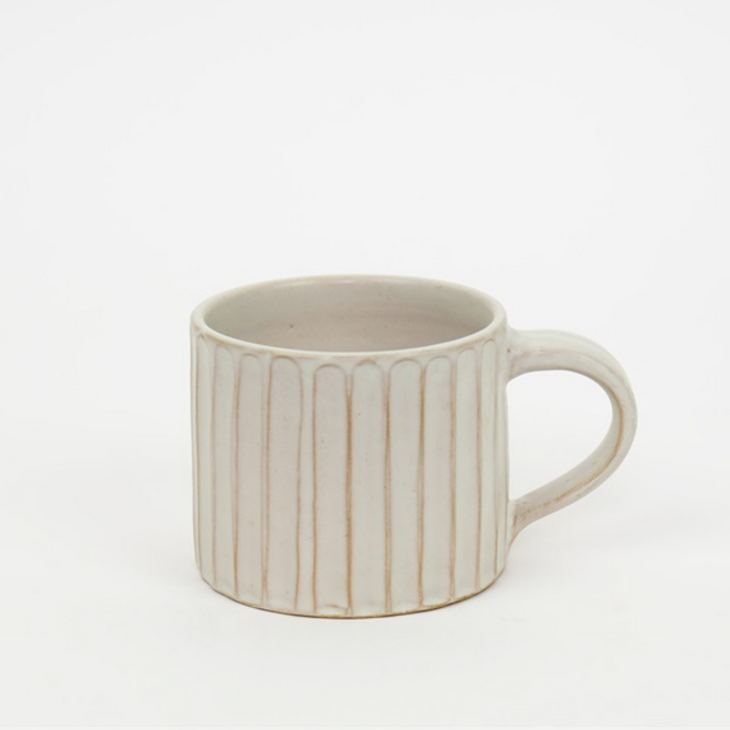Stoneware coffee mug - Winter's Moon